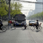 The authors of Low Carbon Land Transport – Policy Handbook ask, “Which transport vision will cities like Beijing, China [pictured here], choose for their future?” Photo by Daniel Bongardt.