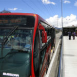 TransMilenio BRT system, Bogotá, Colômbia. Photo by EMBARQ Brasil.