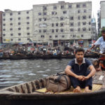 The Buriganga River in the Bangladeshi city of Dhaka provides transport for the city---yet reminds Dhaka's residents of the need to build resiliency into the city as water levels rise. Photo by William Veerbeek/Flickr.