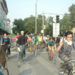 By prioritizing sustainable transport solutions, Beijing can shift away from car culture and improve quality of life for its rapidly growing population. Photo by Philip/Flickr.