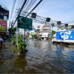River Flooding in Bangkok, Thailand